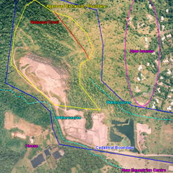 Reduced crest - safe limit for noise (Source: Quarry Magazine)
